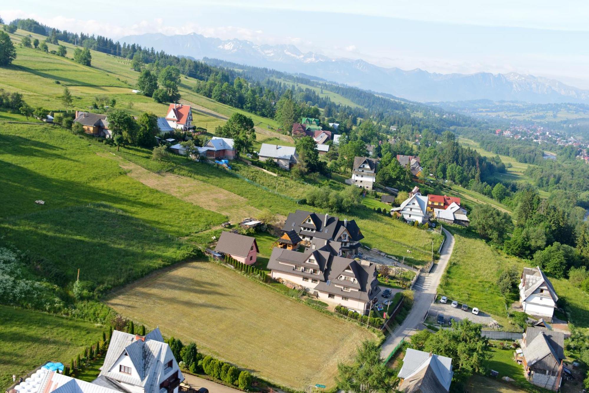 Pokoje U Borzana Panzió Biały Dunajec Kültér fotó